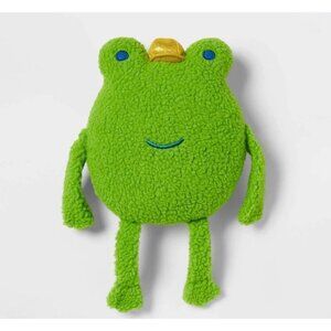 Target 17"x10" Frog Easter Throw Pillow Green - Spritz™ Decor Plush
